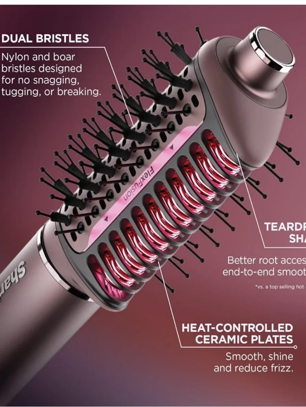 Shark Flex Fusion Air + Ceramic Styling & Drying System For Wet Or Dry Hair